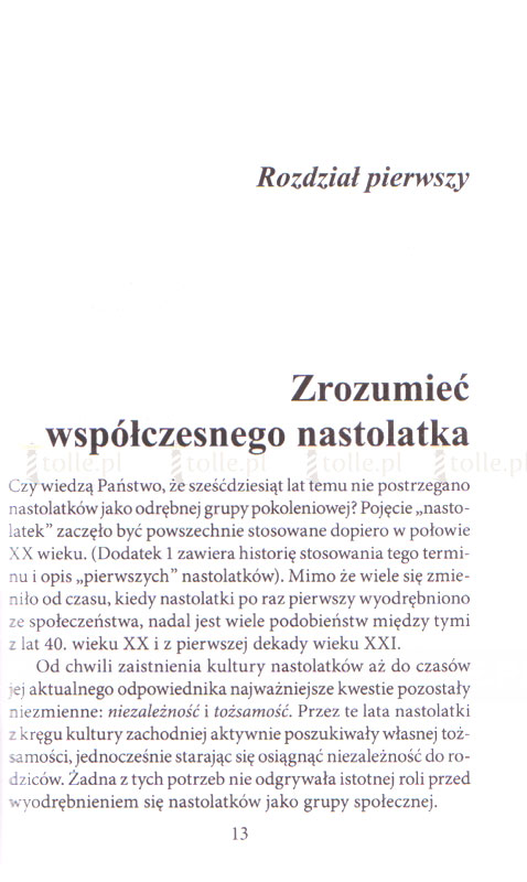 Sztuka okazywania miłości nastolatkom - Klub Książki Tolle.pl