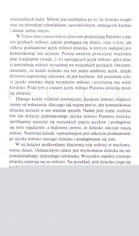 Sztuka okazywania miłości dzieciom - Klub Książki Tolle.pl