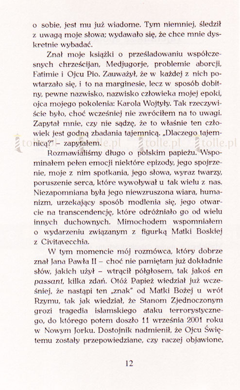 Tajemnice Jana Pawła II - Klub Książki Tolle.pl