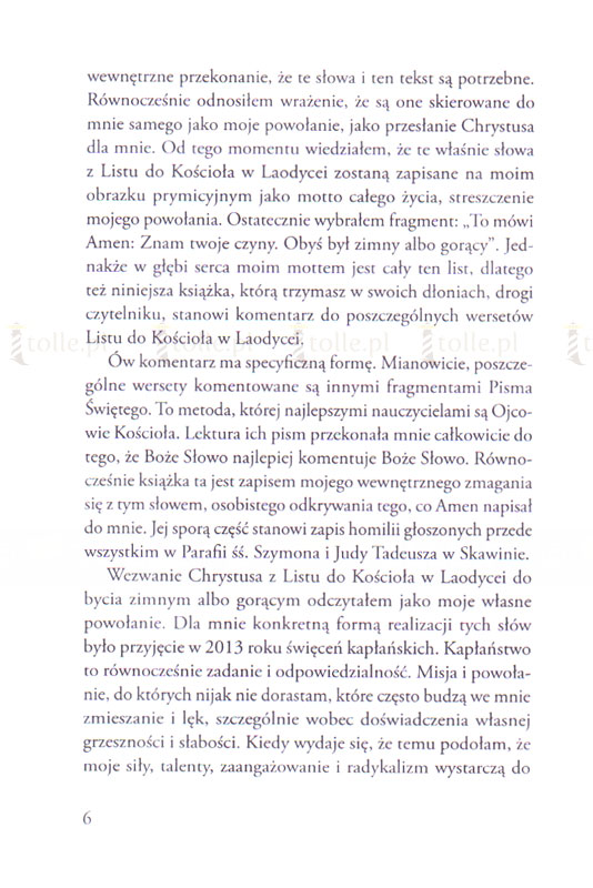 To mówi Amen. Spotkanie z Chrystusem Apokalipsy - Klub Książki Tolle.pl