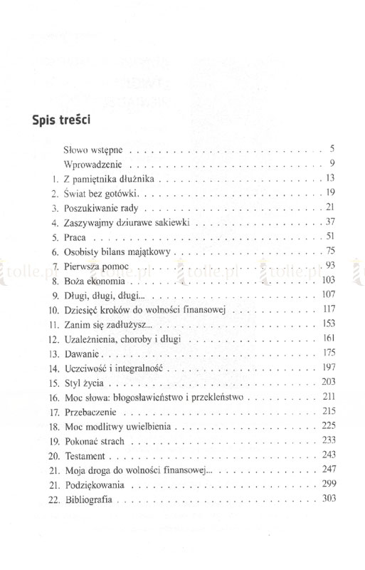 Uzdrowienie finansów. Jak z Bożą pomocą wyjść z długów? Seria: Boża ekonomia - Klub Książki Tolle.pl