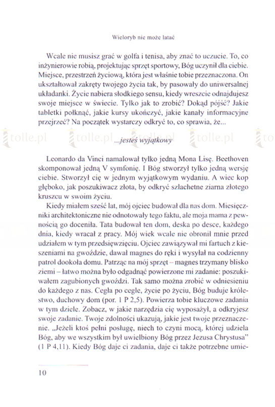 Wieloryb nie może latać. O sztuce stawania się sobą. Seria: Psychologia i wiara - Klub Książki Tolle.pl