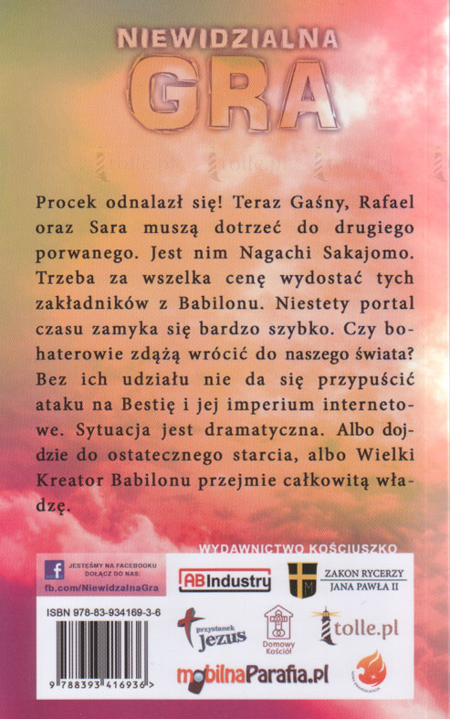 Niewidzialna gra cz. 3. Zakładnicy - Klub Książki Tolle.pl