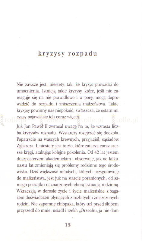 Najkrócej o... zwyciężaniu kryzysów małżeńskich - Klub Książki Tolle.pl