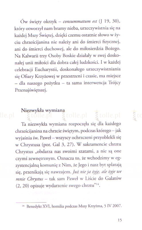 Żyć Mszą Świętą - Klub Książki Tolle.pl