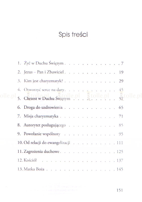 Żyć w Duchu Świętym. Rekolekcje charyzmatyczne - Klub Książki Tolle.pl