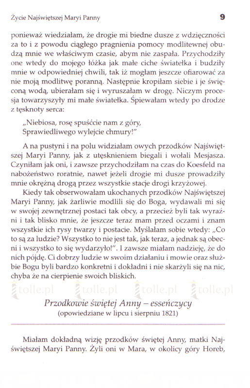 Życie Maryi - Klub Książki Tolle.pl